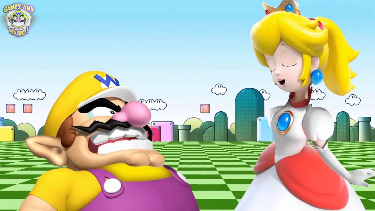 wario and peach