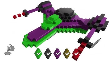 Weapons 3D Color By Number - Guns Voxel Coloring For Android and Windows