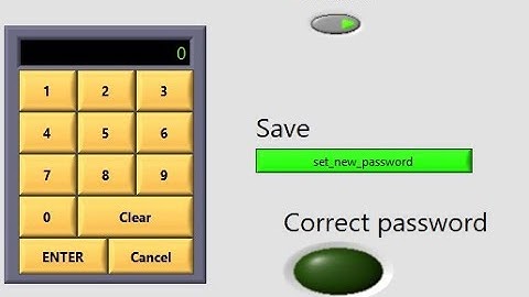 Password Module LabView
