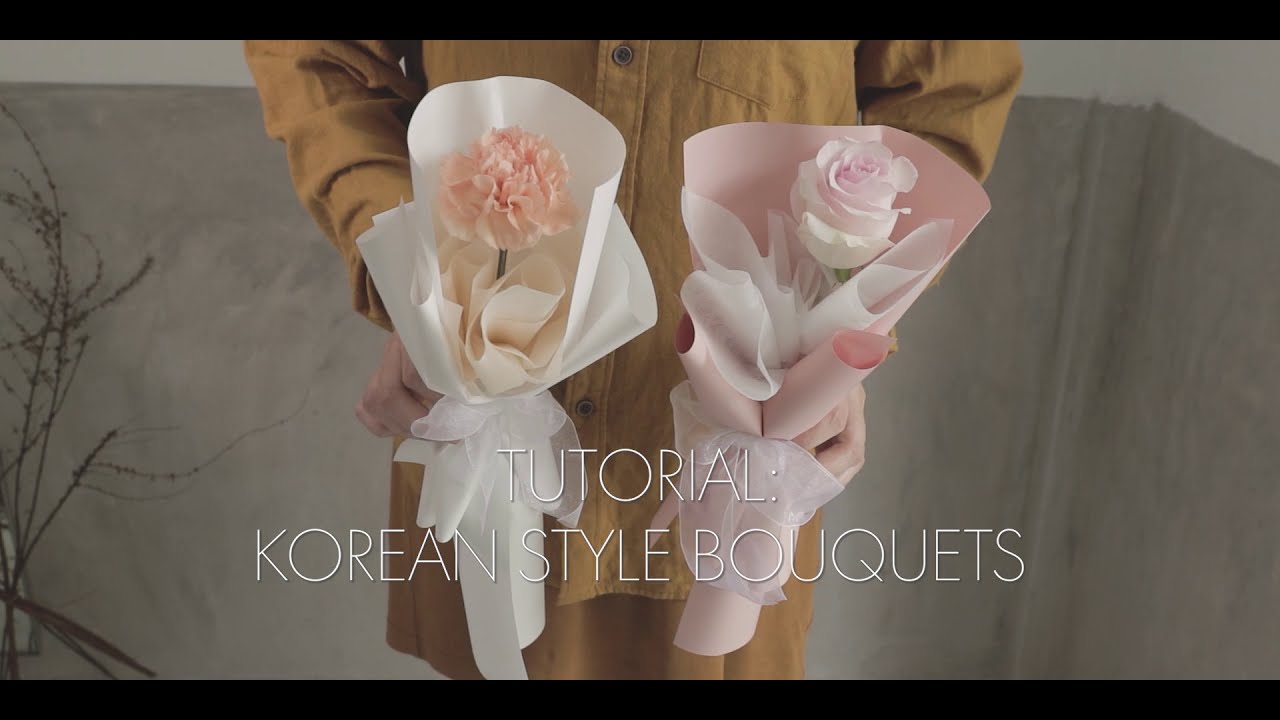 Tutorial: Korean Style Bouquet 
