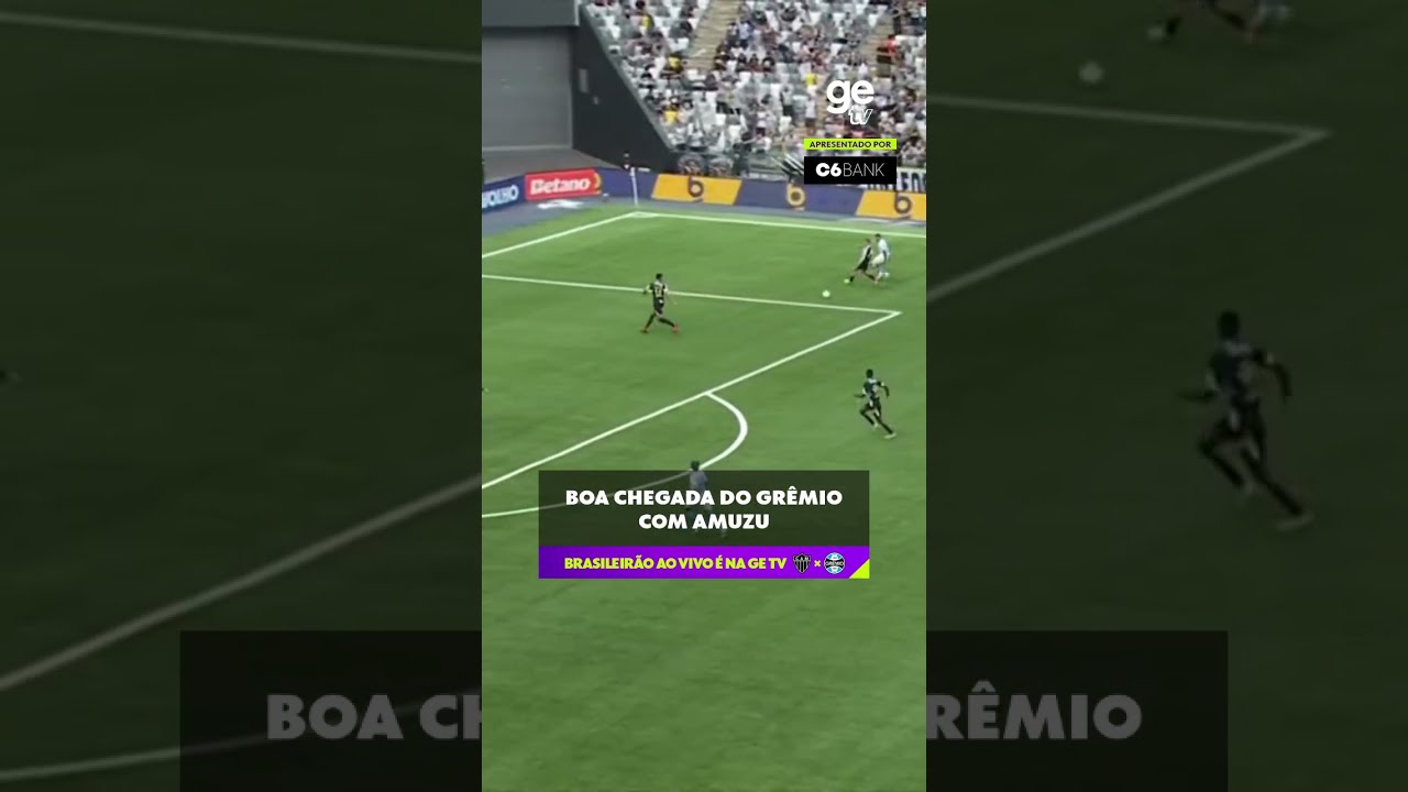 GRÊMIO CHEGA COM AMUZU! 👀 | #shorts | ge tv