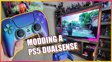 MODDING A PS5 DualSense Controller - Back Buttons And FULL Teardown