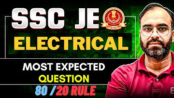 SSC JE 2025 (PART -3) | MOST IMPORTANT QUESTION🔥 |  #sscje    #sureshsir #electrical