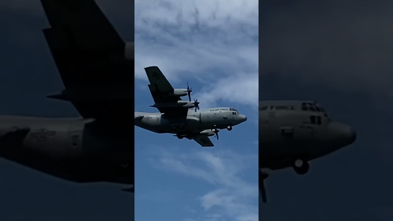 C-130 Hercules Low Pass! 