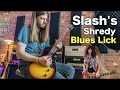 Slashs crazy shred lick everyone should learn