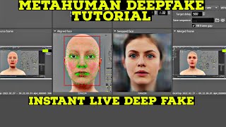 Unreal Engine Metahuman Deepfake Tutorial