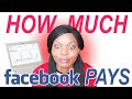 YouTube NOT Paying Yet? See How Much $$$ Facebook Paid me for 2,000,000 views!!