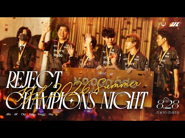 Identity V IJL 2026 SUMMER 』REJECT CHAMPIONS NIGHT in TOKYO TOWER