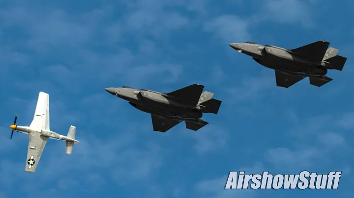 Special Heritage Flight Formation Arrival and Jet Flybys - EAA AirVenture Oshkosh 2022