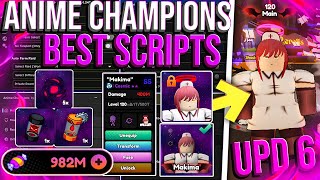 [UPDATE 6] Roblox Anime Champions Simulator Script Hack: FASTEST Auto Raid, Auto SSS Cosmic & More!