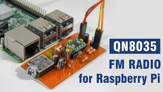 FM Radio add-on for Raspberry Pi using QN8035 tuner screenshot 2