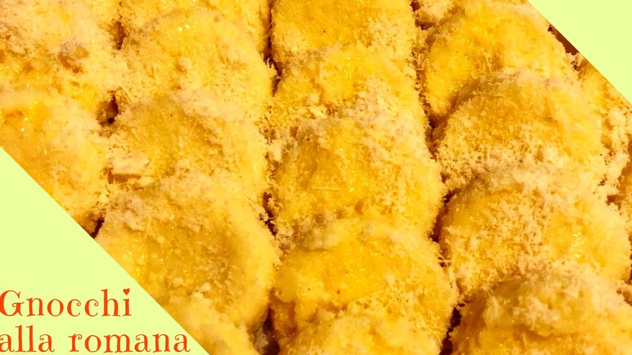 GNOCCHI alla ROMANA - Ricetta Facile - YouTube