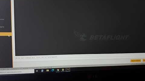 Problem with ESC sensor and barometer.