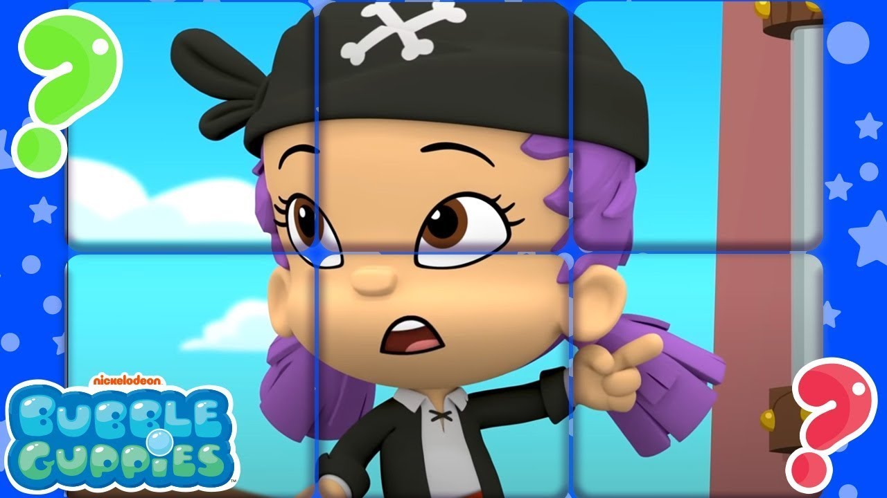 Solve this Pirate Puzzle with Oona | Games for Kids | Bubble Guppies