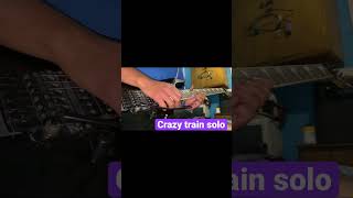 Crazy Train solo cover