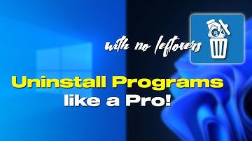 How To Uninstall Programs In Windows 10/ 11 | The Best Way!