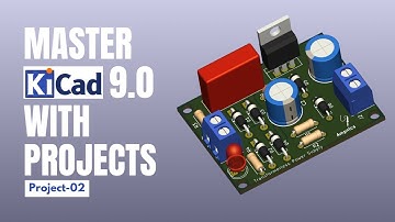 Master KiCad with Projects | Project 2 | Transformerless Power Supply | Ampnics