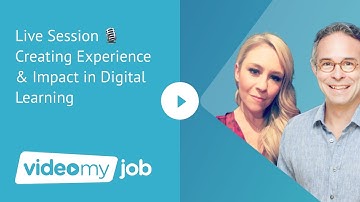 Live Session 🎙 Creating Experience & Impact in Digital Learning