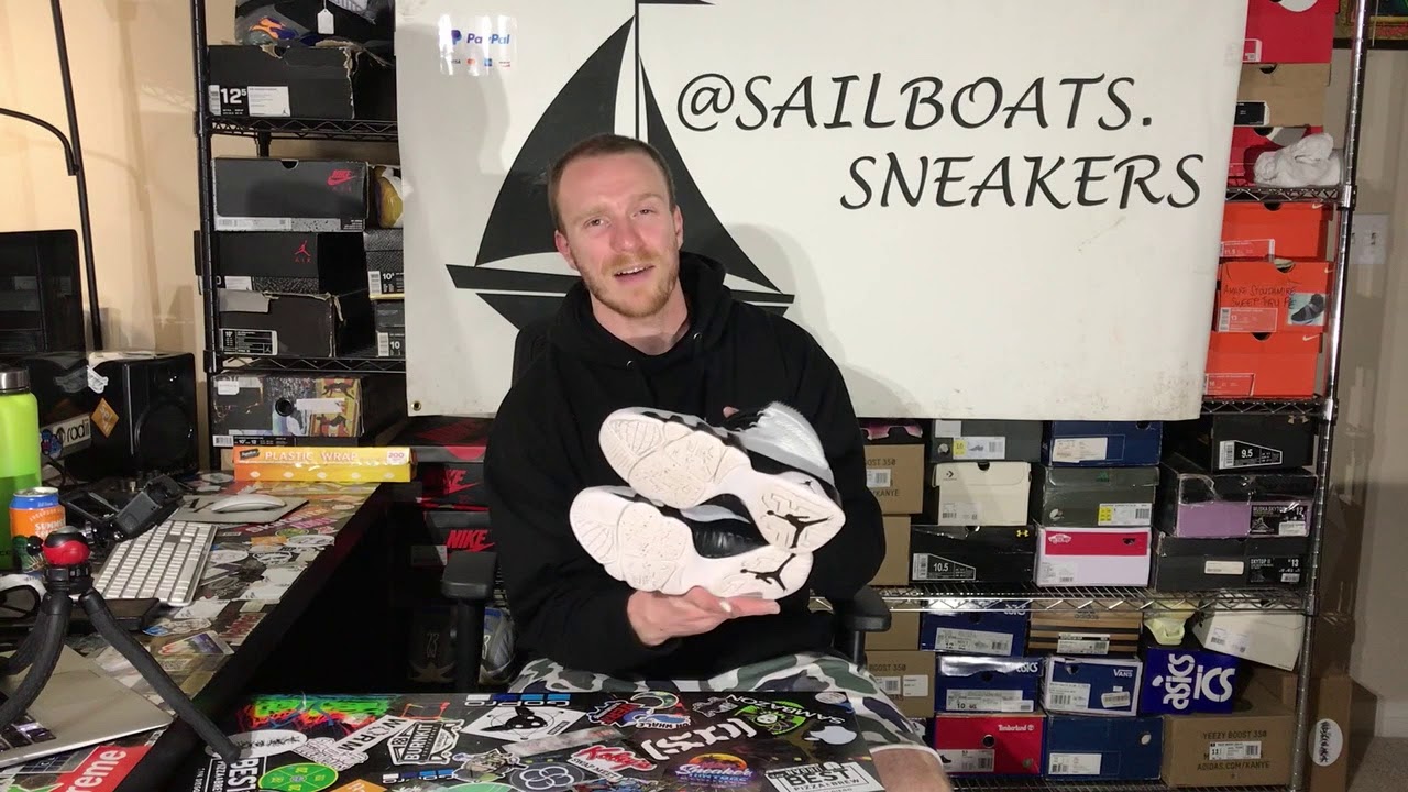 Sailboat's Restorations: Some light work on some Jordan 9 Barons!