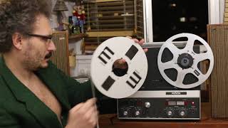 Revox A77. Бобины просто пушка.