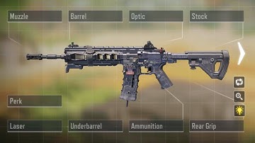 Cod Mobile : All ICR-1 gunsmith attachments ! (MAX level)