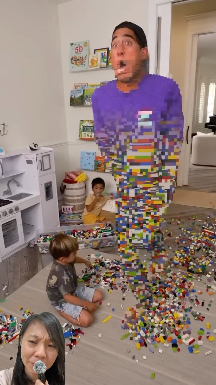 GAWAT‼️ PAPA JADI LEGO ⁉️