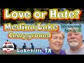 Do You Love or Hate Medina Lake Campground?  TT Lakehills, Texas