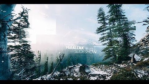 Parallax Slideshow (After Effects template)