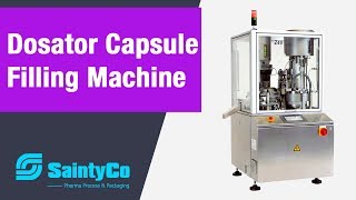 Dosator Capsule Filling Machine, Dosator Capsule Filler Manufacturer-SaintyCo