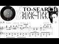 BUCK-TICK - TO SEARCH - ピアノソロ