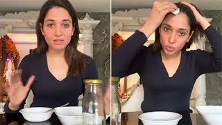 Tamannaah Bhatia Shares An Easy Home Remedy For Hair