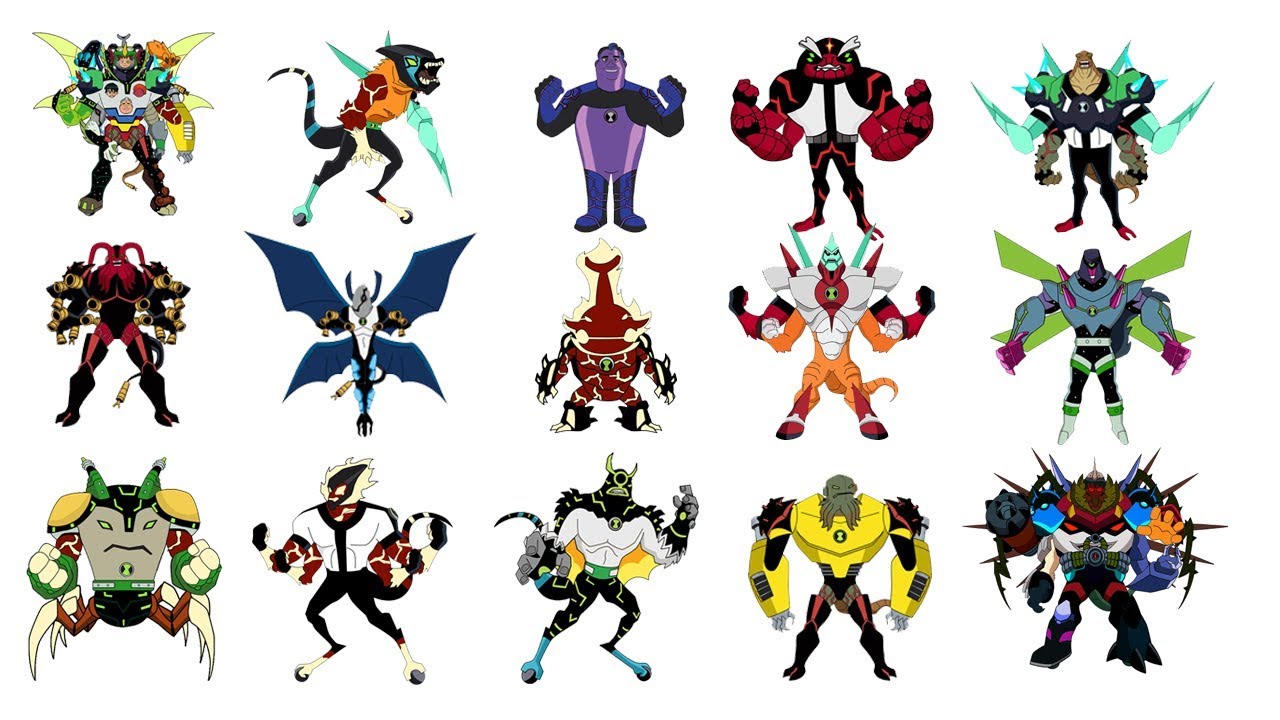 Новая подборка фан-артов Ben10 2019