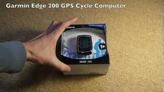 Garmin Edge 200 GPS Cycle Computer Unboxing