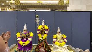 Sri Durga Lakshmi Saraswati Abhishekam on September 22, 2023. - 2023-09-22 22:26:20