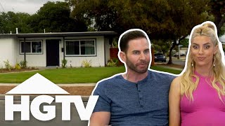 Tarek \& Heather Renovate A Creepy Mid-Century Ranch | The Flipping El Moussas