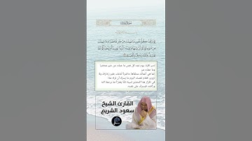 الآية(30) من سورة آل عمران//القارئ الشيخ سعود الشريم