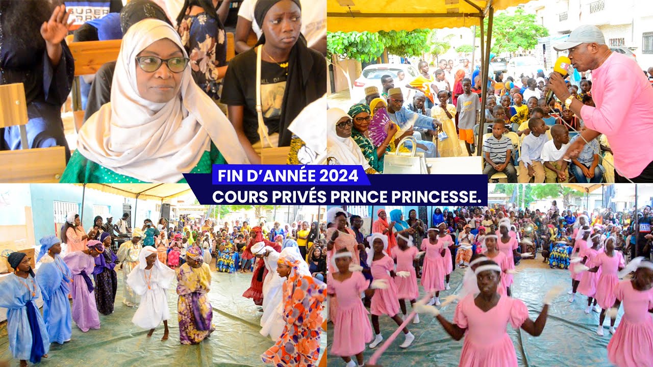 Danse et Joie : Célébration de Fin d’Année 2024 au Cours Privés Prince Princesse.
