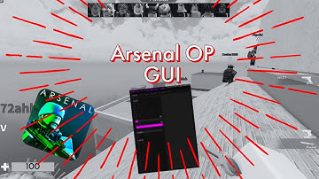 ARSENAL OP GUI ! AIMBOT, ESP, KILL BEHIND THE WALL 🔥