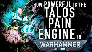 40 Facts and Lore on the Dark Eldar Talos Pain Engine in Warhammer 40K