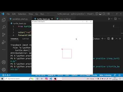 This Python Turtle Tutorial Shows You How To Use Basic Square Concepts