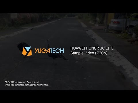 Huawei Honor 3C Lite Sample Video (720p)