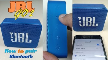 How to connect (pair) Bluetooth speaker to mobile | JBL GO 2 Pairing| How to connect JBL GO2 pairing