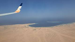 Smartwings QS1340 (OK-TVW) - Pristátie na letisku Hurghada (HRG) z Ostravy - Mošnov (OSR) 30.3.2024