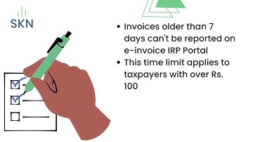 New time limit on reporting invoices on IRP Portal from 1st May