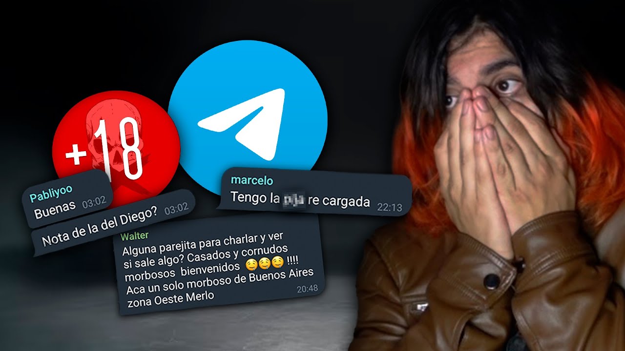 Telegram está lleno de PAJEROS YouTube
