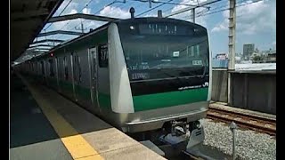 JR東日本E233系7000番台　第137編成　埼京線　戸田公園駅発車