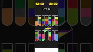 2022! Water Sort Level 183 Walkthrough Solution Android/iOS