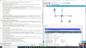 SRWE - 13.3.12 - Packet Tracer - Configure a WPA2 Enterprise WLAN on the WLC