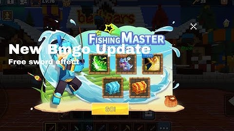 New Fishing master event || Get free sword effect || Bmgo !