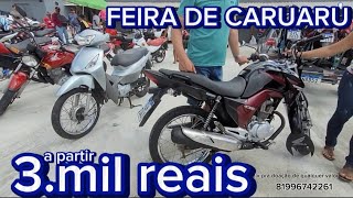 Maior feira de motos usadas em Caruaru pe #atrasada #honda #yamaha #shineray